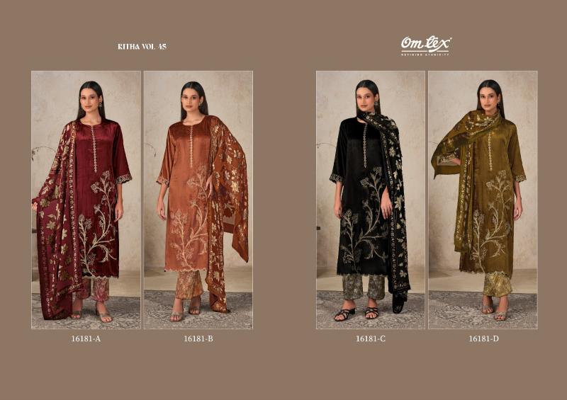 Omtex ritha vol 45 wholesale dress material in shivaji nagar